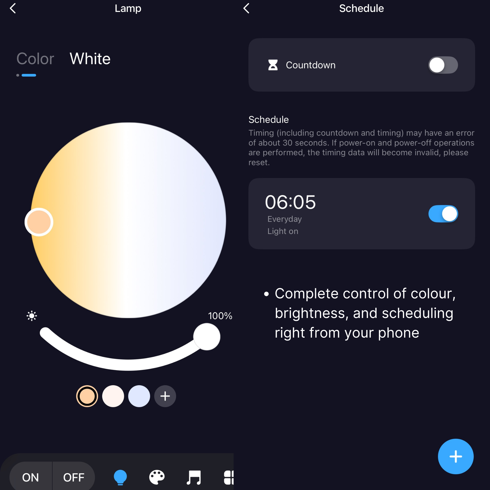 Smart LED bulb
